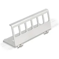 DeLock 90656 Halter Keystone Halterung 6 Port für Hutschiene