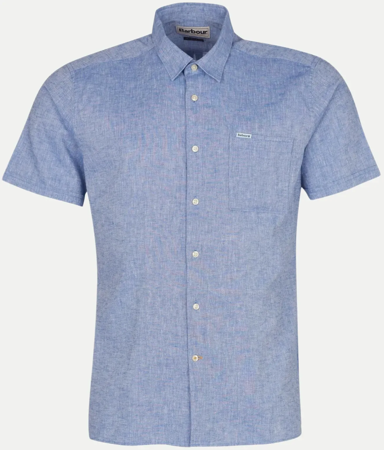 Kurzarmhemd Nelson Blau XXL