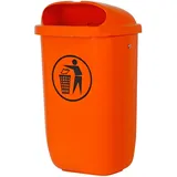 Stier Abfallbehälter 50 l Orange
