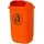 Stier Abfallbehälter 50 l Orange