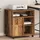 vidaXL Druckerständer Altholz 60 x 50 x 67 cm Holzwerkstoff