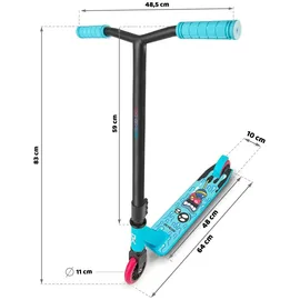 Soke GO! Stunt-Scooter Türkis
