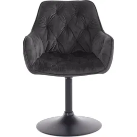 Hela Esszimmerstuhl BIRTE Polyester grau