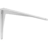 Gedotec Schwerlastkonsole Aluminium silber matt - Sparta | 1 Stück - Regalträger für die Wandmontage | Maße: 290 x 240 x 38 mm | 240 kg Tragkraft | Stahlwinkel - Regalkonsole - Winkelkonsole - Träger