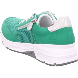Rieker Sneaker Low Grün/Silber Damen 43