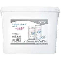 clearwhite Waschpulver-Box Vollwaschpulver 1,12kg + Colorwaschpulver 1,12kg + Wa...