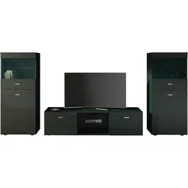 borchardt Möbel Wohnwand »Scala«, schwarz