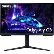 Samsung Odyssey G30D LS24DG300EUXEN 61cm (24") FHD VA Gaming Monitor 16:9 DP/HDMI 180Hz 1ms Sync