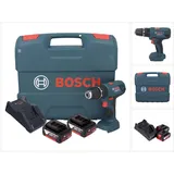 Bosch GSB 18V-21 inkl. 2 x 4,0 Ah + L-Case