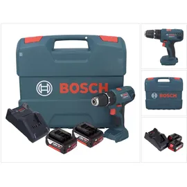 Bosch GSB 18V-21 inkl. 2 x 4,0 Ah + L-Case