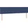 vidaXL Boxspringbett 180 x 200 cm Blau