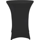 Perel Standing table cover Stehtischüberzug Schwarz FP201
