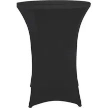 Perel Standing table cover Stehtischüberzug Schwarz FP201