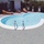 Evolution Poolfolie Achtform 0,8 mm, Einhängebiese 360 x 625 x 120 cm