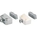 Hettich Korpusverbinder TRAPEZ Ku. weiß Unterteil m. Zacken Hettich