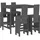 vidaXL Gartenbar-Set 5-tlg. Grau