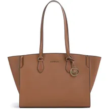 Michael Kors Becca Large Shopper Leder Brown/Gold