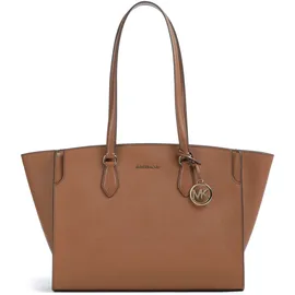 Michael Kors Becca Large Shopper Leder Brown/Gold