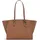 Michael Kors Becca Large Shopper Leder Brown/Gold