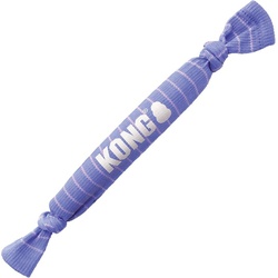 KONG Puppy Signature Crunch Rope Single - Purple (Hundespielzeug), Hundespielzeug