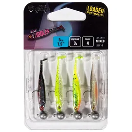 Fox Rage Micro Tiddler Fast 5cm 3g 4Pcs Einheitsfarbe sans taille