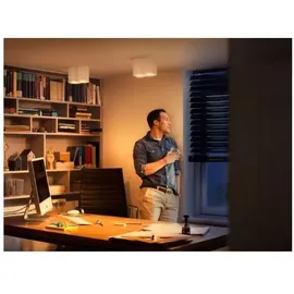 Philips Hue White Ambiance Pillar Doppelspot weiß