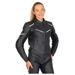 FASTWAY Sport Women 191 Lederkombijacke schwarz, 38