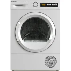 Telefunken T-WP8-202-W Trockner, 8 kg Wärmepumpentrockner mit 15 Programmen, Startzeitvorwahl & Knitterschutz