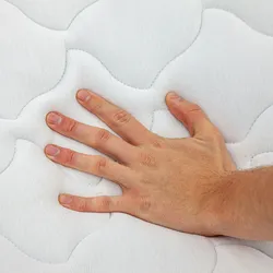 RELAXX Gel Matratze 140x200 cm mit 3D Memory Foam - 7 Zonen; 25cm Höhe; H2/H3 - Wendbare Kaltschaummatratze mit optimaler Druckentlastung