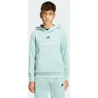 Adidas Slogan Fleece-Hoodie grün 170 cm
