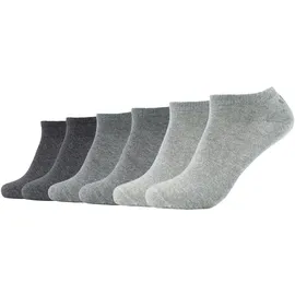 s.Oliver Sneakersocken 6 Paar Grau 43-46