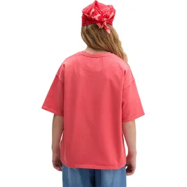 Marc O'Polo T-Shirt MARC O'POLO "aus reiner Bio-Baumwolle", Jungen, Gr. 176, rosa (rot), Obermaterial: 100% Baumwolle, unifarben, relaxed fit, Rundhals, Shirts T-Shirt