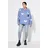 Studio Untold Damen große Größen Übergrößen Plus Size Mom-Jeans, Struktur mit Glitzer, 5-Pocket Blue Denim 54 838127902-54 - 44W / 32L