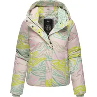 Ragwear Damen wasserdichte und atmungsaktive Winterjacke warme modische Outdoorjacke mit modischem Farbverlauf Amarrena YOUMODO Light Mint Gr. S - S