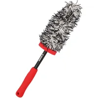 Nigrin Mikrofaser-Felgenbürste, kratzfreie, schonende, effektive Felgenreinigung, auch für schwerzugängliche