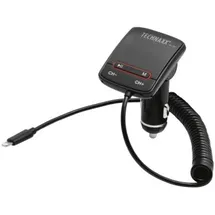 Technaxx FMT700 FM-Transmitter mit Lade-/Musikwiedergabefunktion, iPhone Ladegerät, 4546