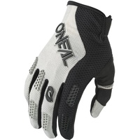 O'Neal | Fahrrad- & Motocross-Handschuhe | MX MTB FR Downhill | Passform, Luftdurchlässiges Material | Element RACEWEAR V.24 | Erwachsene | Schwarz Grau | Größe M