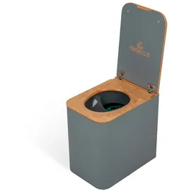 Trobolo SilvaBlœm grau Trenntoilette