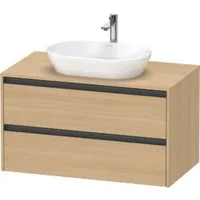 Duravit Ketho.2 Waschtischunterbau, 1000x568x550mm, K24896030300000, Farbe: Eiche Natur