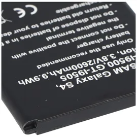 AccuCell Nachbau Akku passend für Samsung Galaxy S4 Akku Galaxy S4 Active, Samsung Galaxy S4 LTE+, Samsung GT-I9295, Samsung GT-I9500, Samsung GT-I9505, Samsung GT-I9506, Samsung GT-i9515