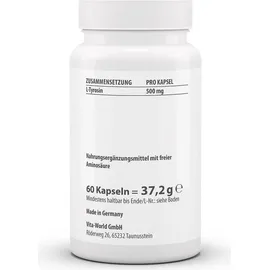 VITA-WORLD Vita World L-Tyrosin 500 mg Kapseln 120 St.