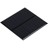 sourcing map 1Stk. Sonnenkollektor Mini Solarpanel Zelle für DIY Projekte mit elektrischer Energie 6V 150mA 0,75W 80mm x 80mm