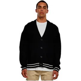 URBAN CLASSICS Sporty Box Strickjacke Black L
