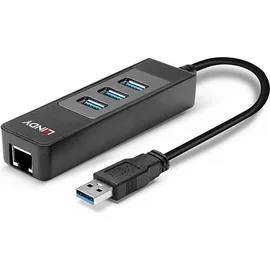 Lindy USB 3.1 Hub & Gigabit Ethernet Adapter