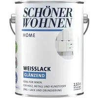 Schöner Wohnen DurAcryl Weißlack glänzend 2,5 l