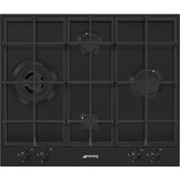 SMEG PX364LMB, CLASSICA-Gaskochfeld, Black mat