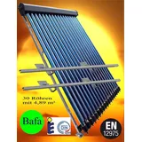 Solarkollektor Vakuumröhrenkollektor Röhrenkollektor 30 Röhren Brutto 4,89m2,