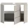 xonox.home Waschbeckenunterschrank Vira 82 x 56 x 34 cm Kaschmir/Schwarz