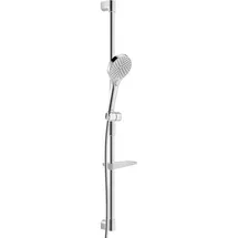 Hansa Viva Brausegarnitur mit Stange und Ablage Chrom 44150330