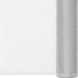 vidaXL Fliegengitter mit Aluminiumrahmen 100 x 200 cm Silber